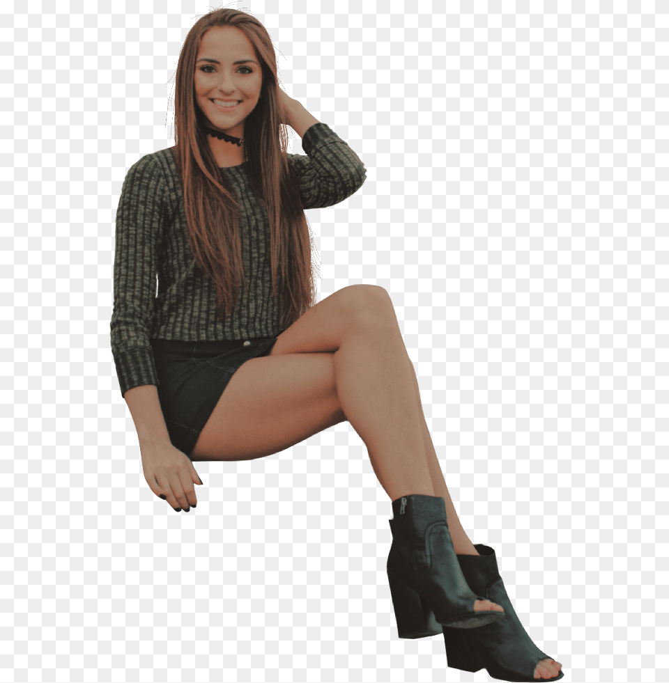 Model Sitting Pose, Woman, Adult, Person, Female Png