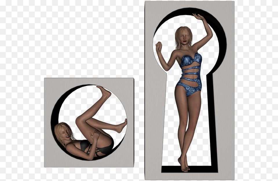 Model Swimsuit Bikini Sexy Fashion Swimwear Body Illustration, Adult, Person, Hand, Finger Png