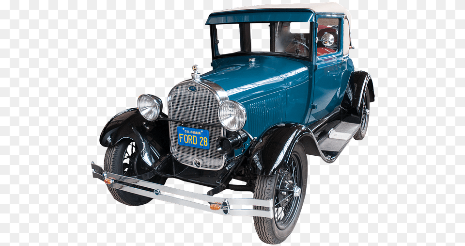 Model T Ford Old Car Classic Cut Out Antique Ford Model A, Vehicle, Antique Car, Transportation, Model T Png