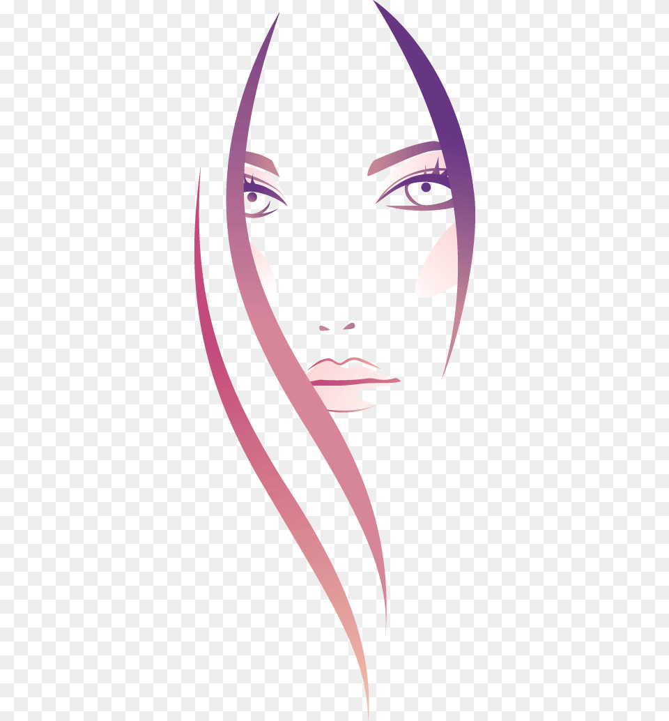 Model Vector Face Cartoon, Art, Graphics, Modern Art, Adult Free Png Download