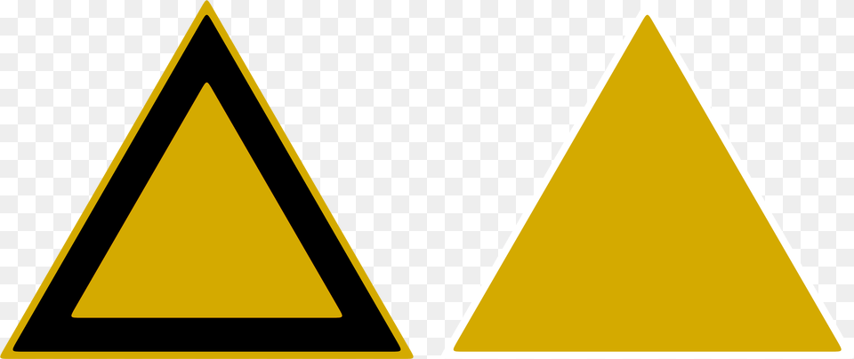 Model Yellow Stock By Wuestenbrand Yellow Triangle Transparent Background Free Png