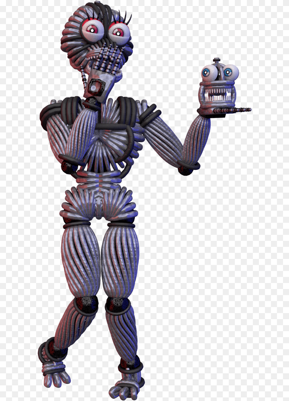 Modelfuntime Chica Fnaf Funtime Chica Endo, Robot, Person Free Png Download