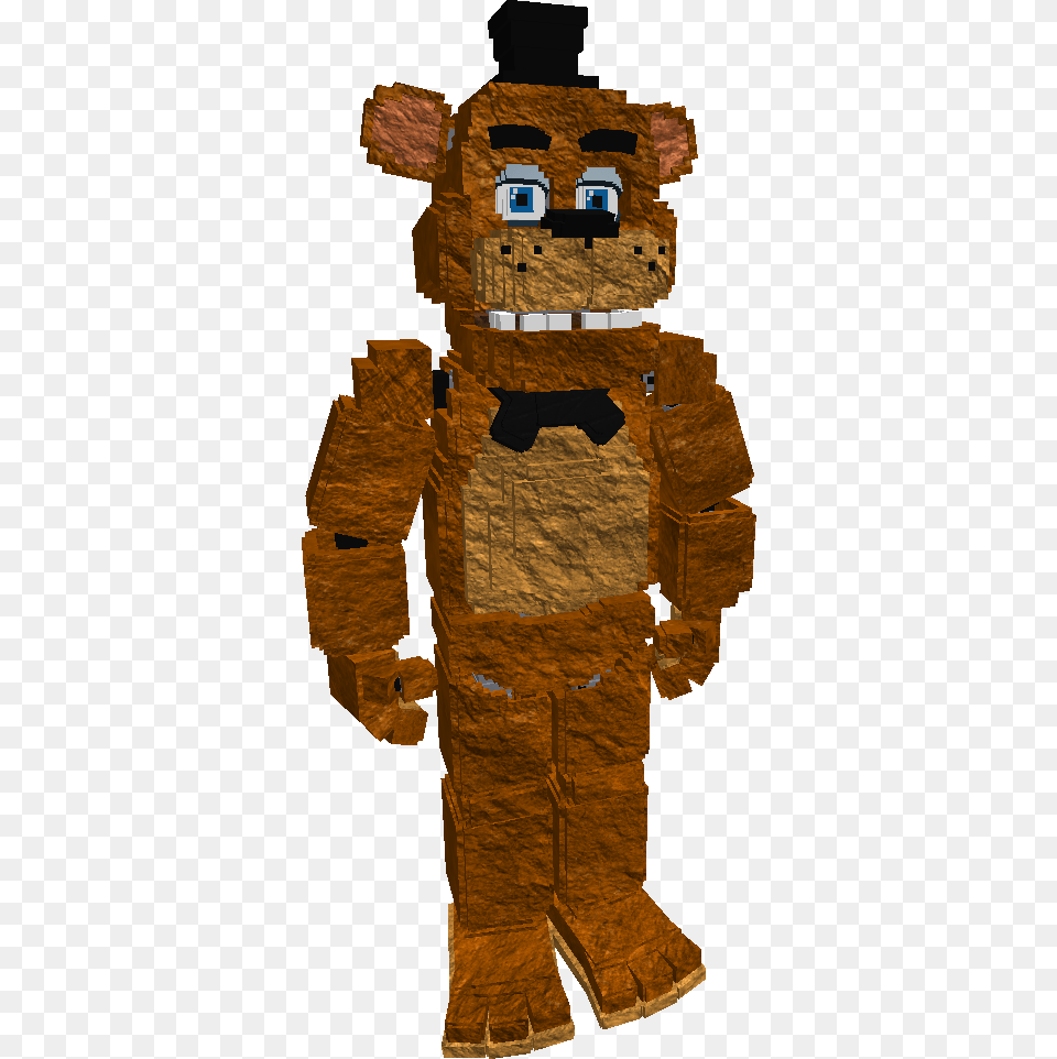 Modelmade A Freddy Model In Roblox What Do You Guys Lego, Cross, Symbol Free Transparent Png
