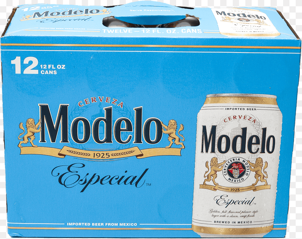 Modelo 12pk Cans Household Supply, Alcohol, Beer, Beverage, Lager Png Image
