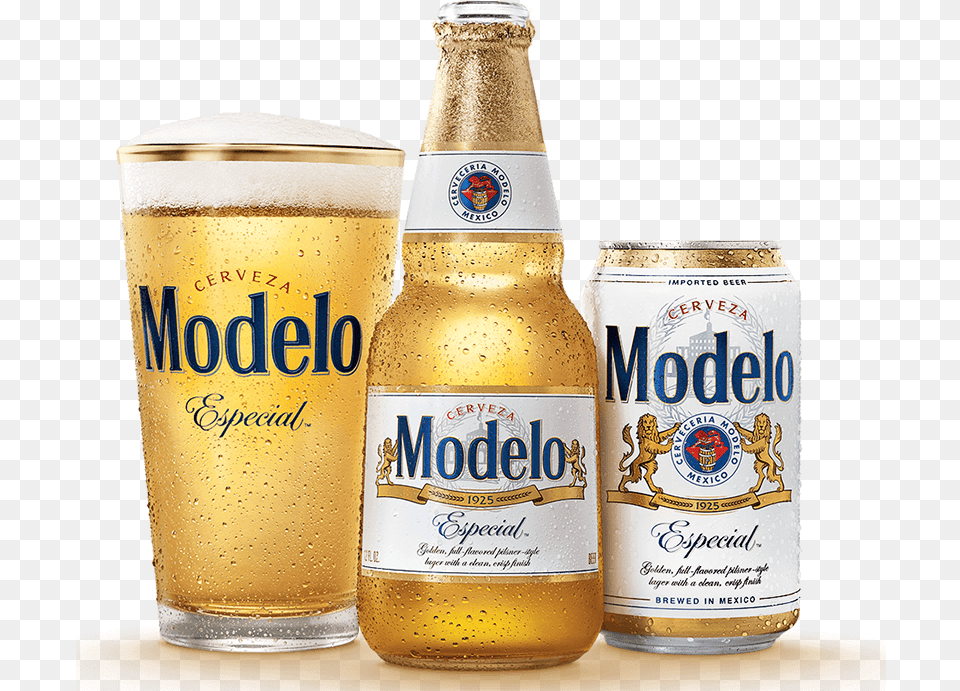 Modelo Latin Beer Modelo Especial Cake Topper, Alcohol, Lager, Beverage, Glass Free Png
