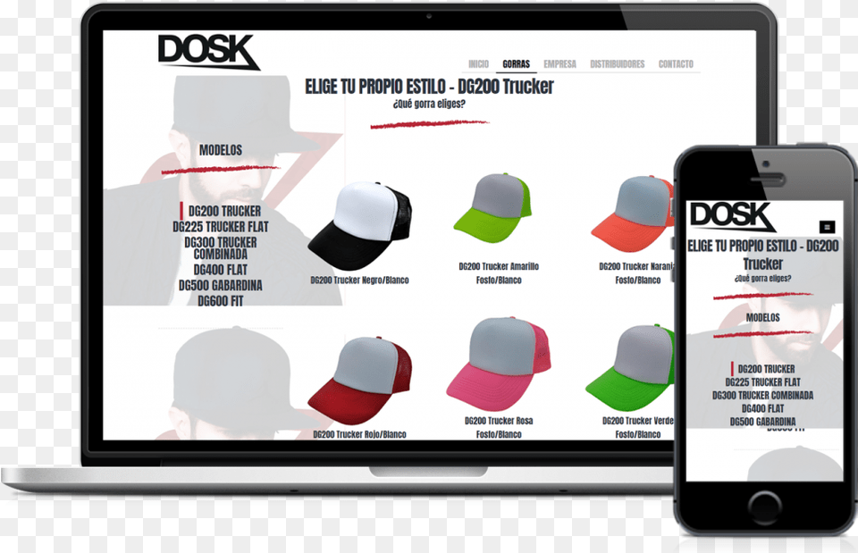 Modelos Best Looking Website Headers, Hat, Baseball Cap, Cap, Clothing Png Image
