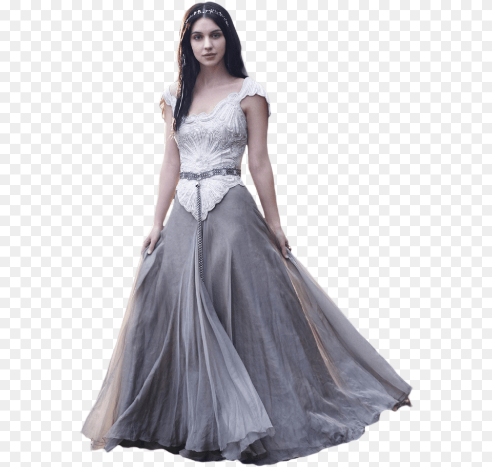 Modelwhitebridal Party Dressladywedding Dressformal Transparent Adelaide Kane, Formal Wear, Clothing, Dress, Evening Dress Free Png Download