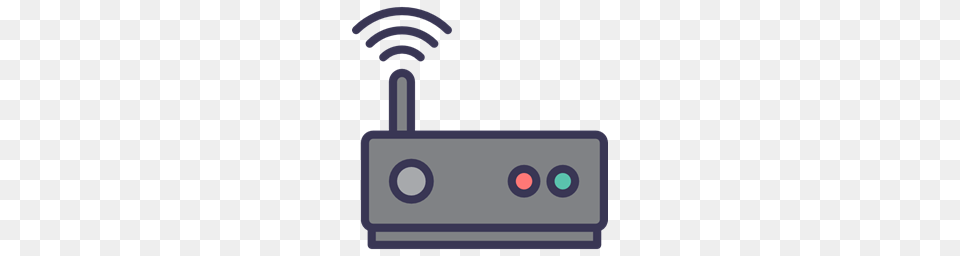Modem Wi Fi Wireless Technology Internet Connection Icon, Electronics Png