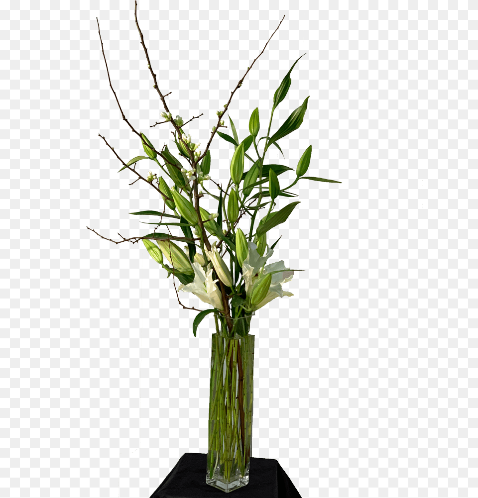 Modern 2 Flowers Vase, Flower, Flower Arrangement, Flower Bouquet, Ikebana Png Image