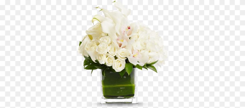 Modern Arrangement White Floral Centerpieces, Art, Floral Design, Flower, Flower Arrangement Free Png Download