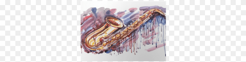 Modern Art, Musical Instrument, Saxophone Free Png