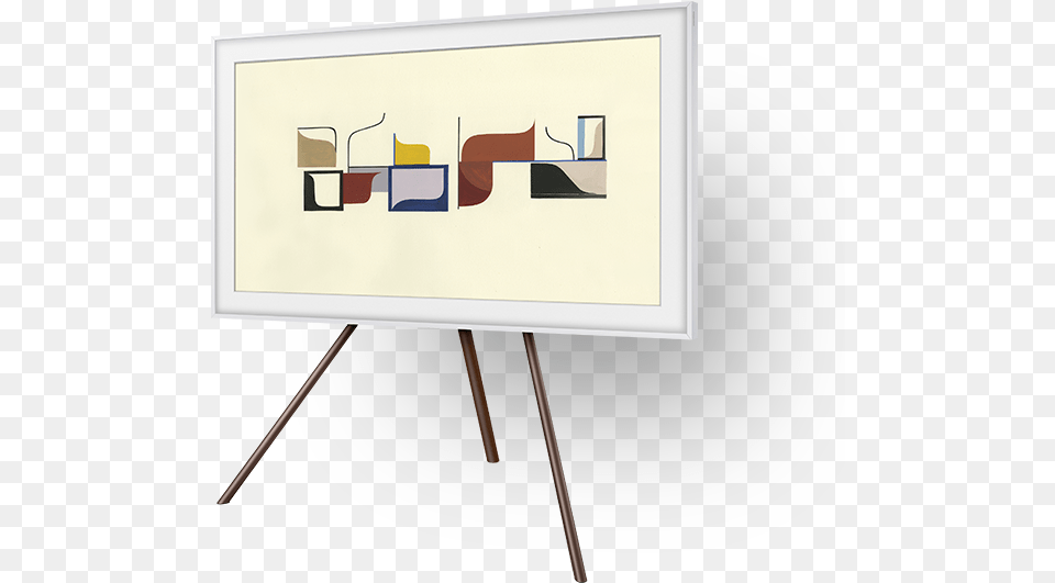 Modern Art, White Board, Canvas Free Png