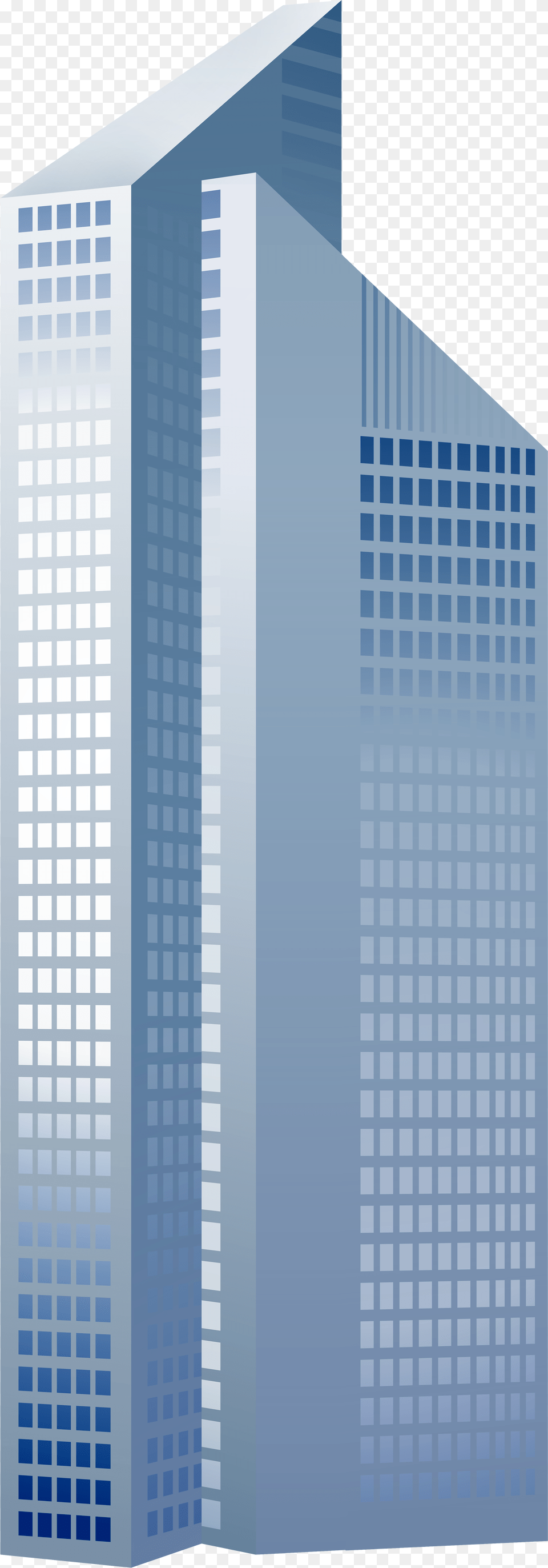 Modern Blue Skyscraper Clipart Modern Building Clipart, Architecture, Office Building, Metropolis, Urban Free Png Download
