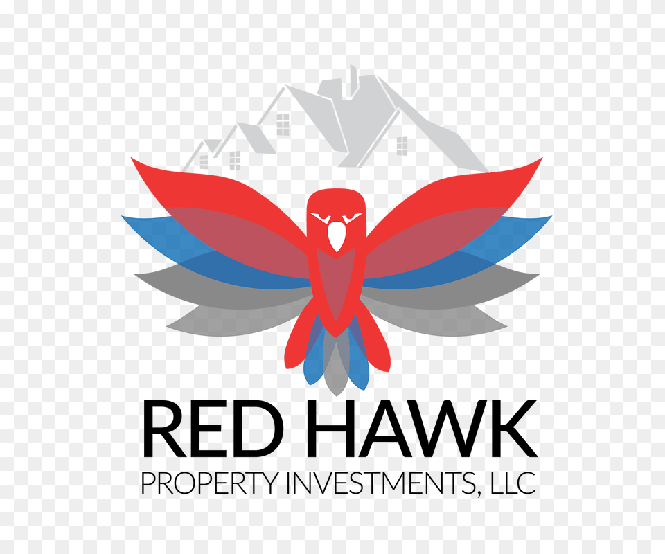 Modern Bold Real Estate Logo Design For Red Hawk Property, Accessories, Tie, Formal Wear, Underwear Free Png Download