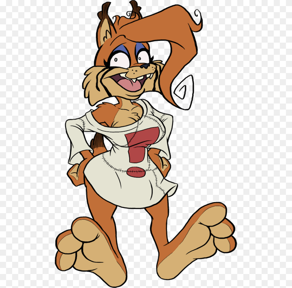 Modern Bubsy Bobcat, Baby, Cartoon, Person, Book Png