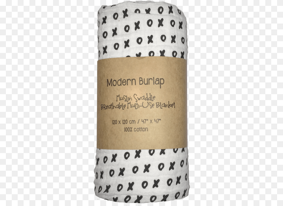 Modern Burlap Muslin Swaddle Xoxo Orange Mayonnaise, Home Decor, Text, Cushion, Accessories Png Image