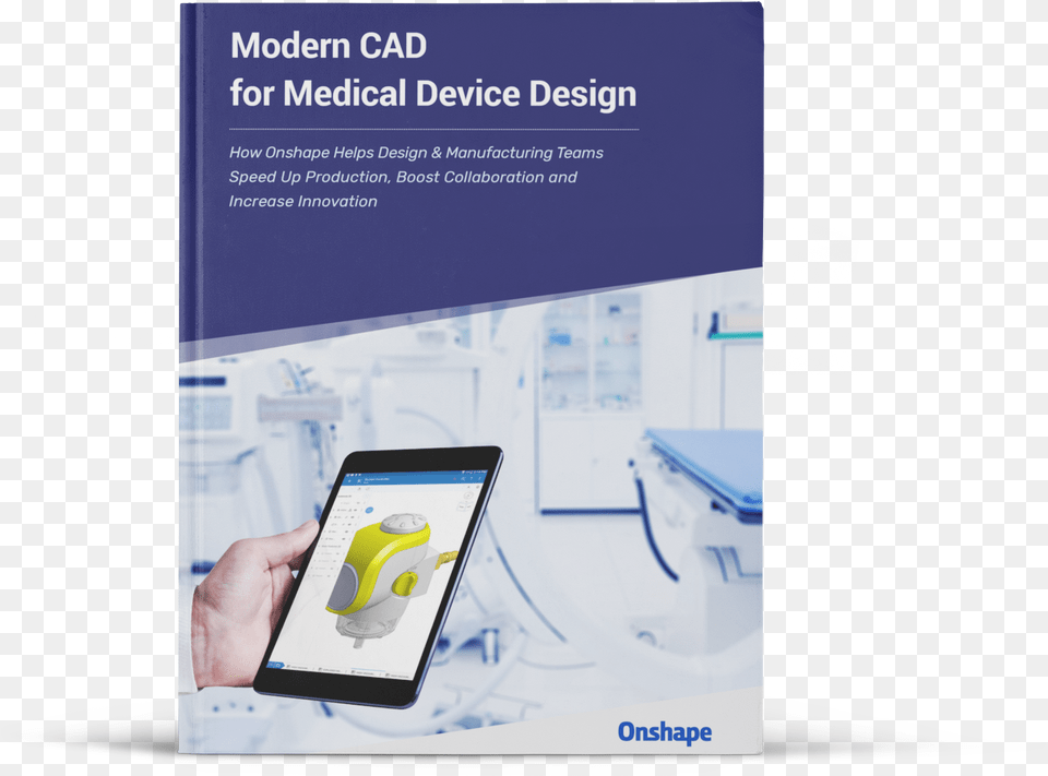Modern Cad For Medical Devices Ebook Modern E Book Design, Computer, Electronics, Tablet Computer, Mobile Phone Png Image