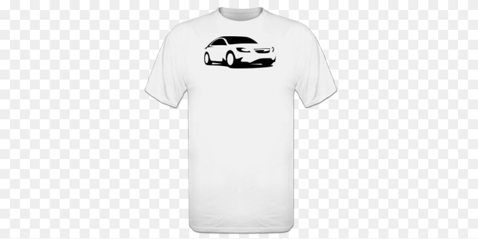 Modern Car Silhouette T Shirt Not Sponsored Shirt, Clothing, T-shirt, Transportation, Vehicle Png Image
