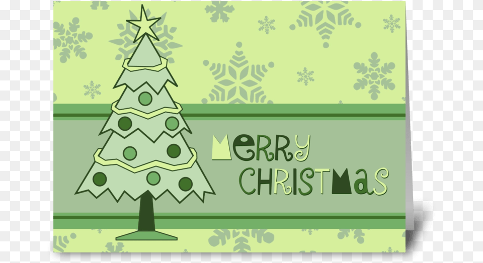 Modern Christmas Tree Merry Christmas Greeting Card Christmas Tree, Envelope, Greeting Card, Mail, Plant Free Png Download
