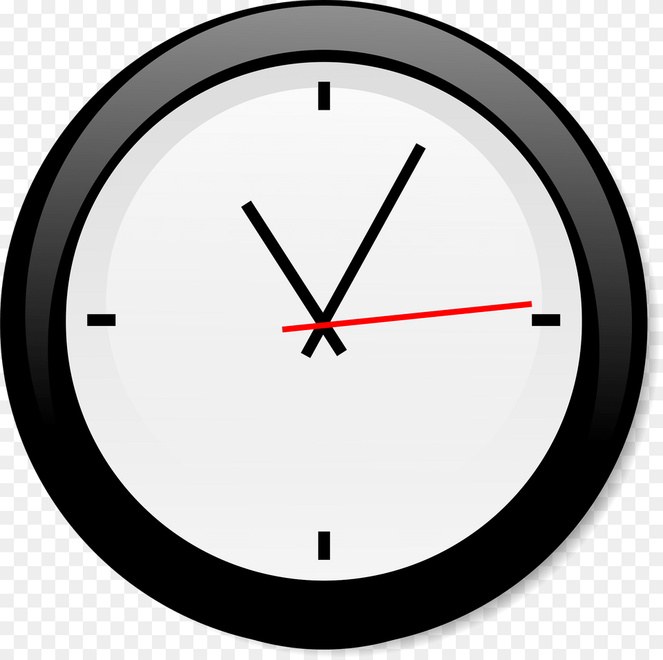 Modern Clock Clipart, Analog Clock, Disk Png Image