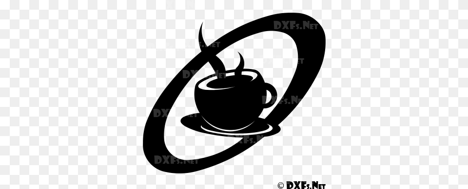 Modern Coffee Cup Silhouette Dxf Design Coffee Dxf, Text Free Transparent Png