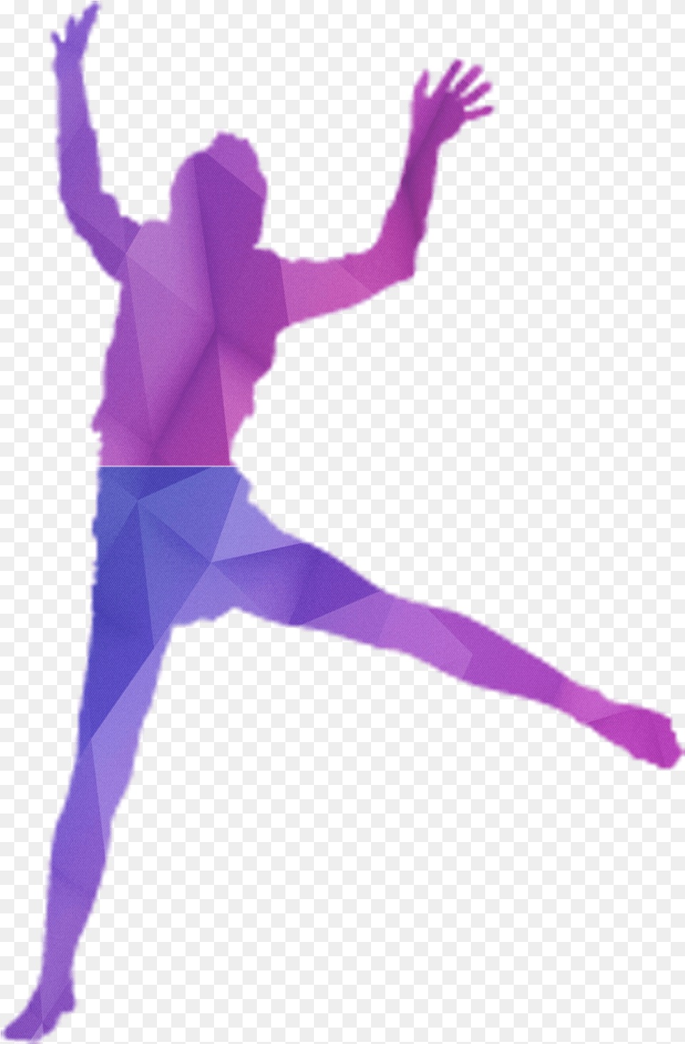 Modern Dance Purple Wallpaper Jumping, Dancing, Leisure Activities, Person, Ballerina Png