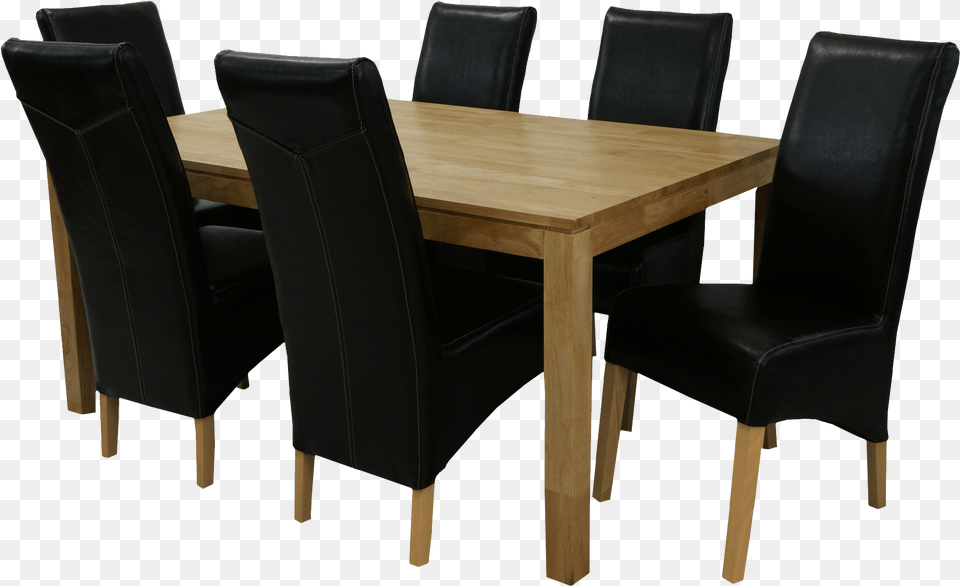 Modern Dining Room Table On Simple New Sets Leather Table Top View, Architecture, Indoors, Furniture, Dining Table Png Image