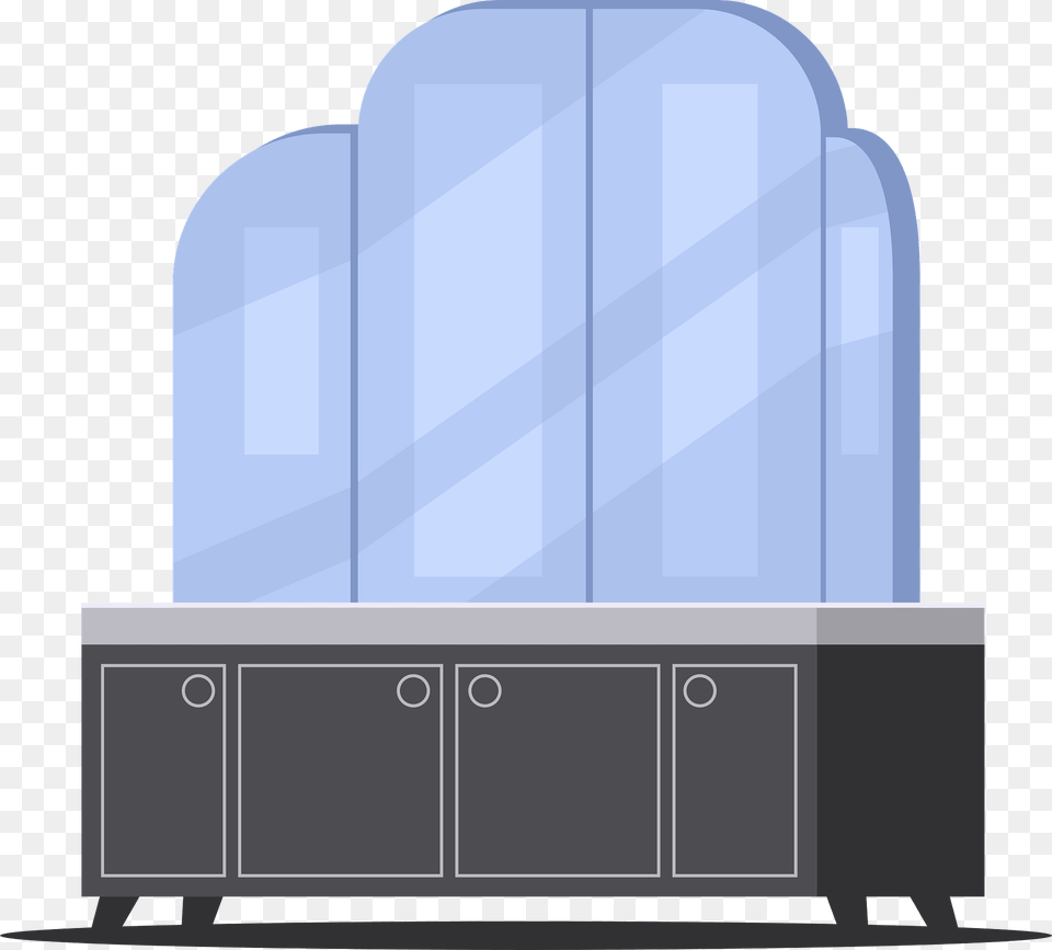 Modern Dresser Clipart, Ice, Furniture, Cabinet, Sideboard Free Png