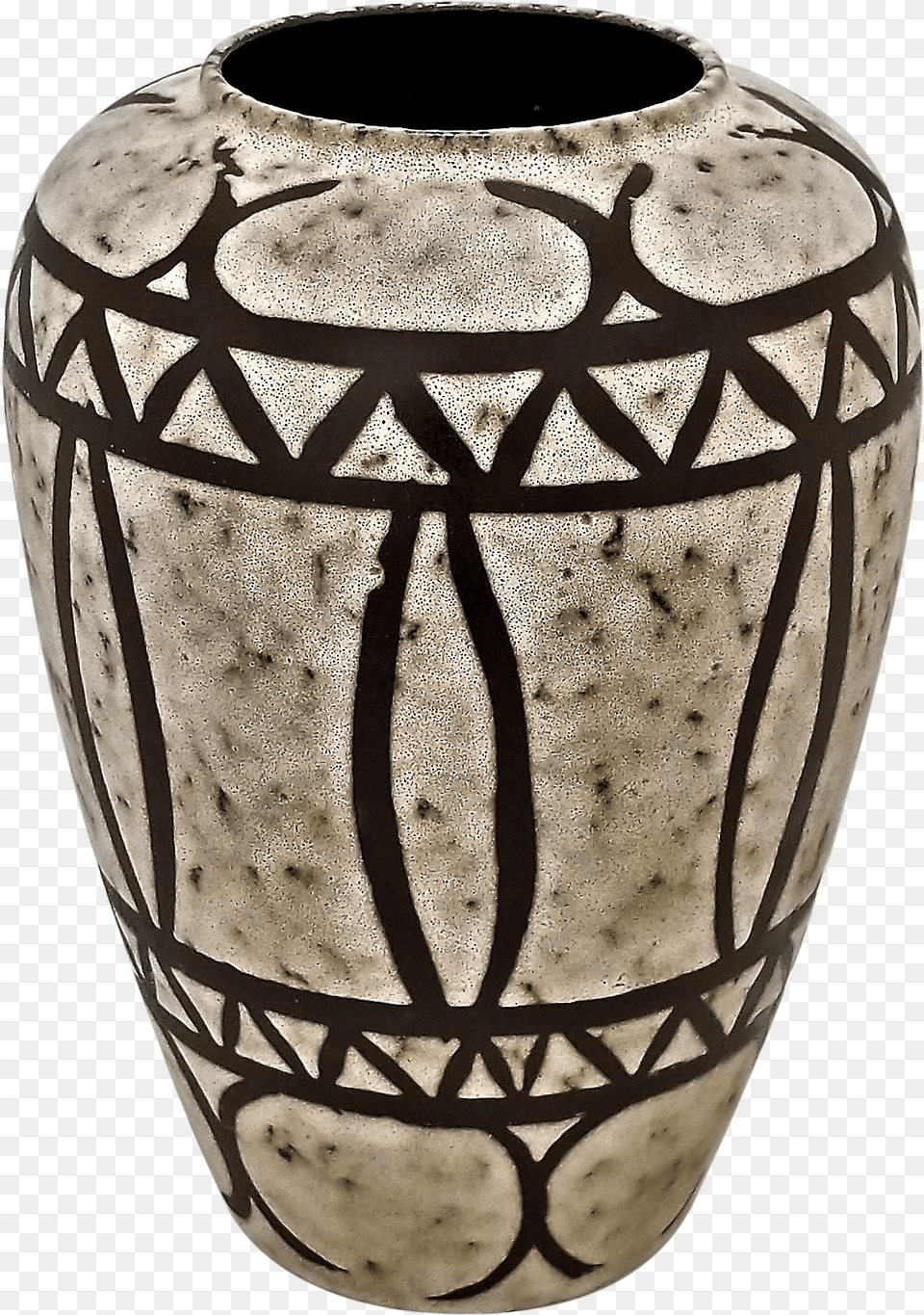 Modern Geometric Patterns Pottery Vase, Jar, Urn Free Transparent Png