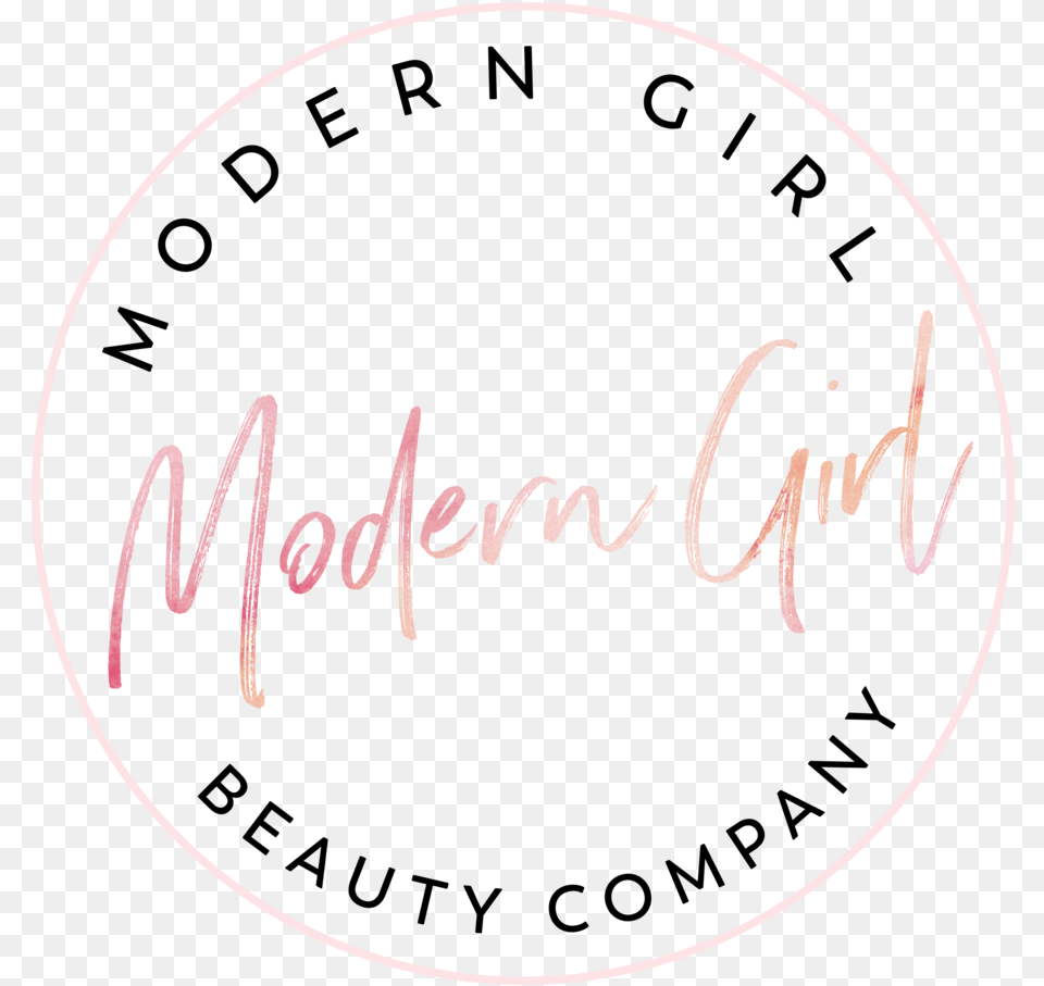 Modern Girl Business Cards Submark 1 Circle, Text, Handwriting, Disk Free Png Download