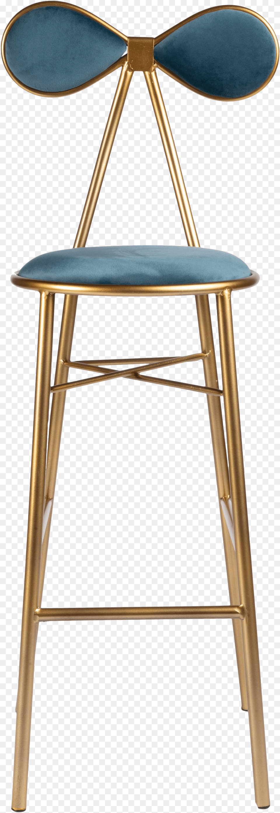 Modern Gold Bow Bar Chair Bar Stool, Furniture, Bar Stool Png