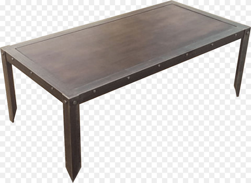 Modern Industrial Coffee Table Table Side View, Coffee Table, Furniture, Dining Table Free Transparent Png