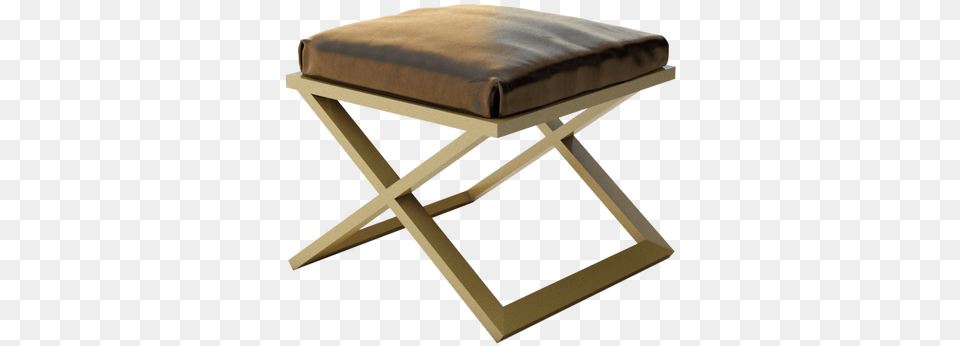 Modern Leather Bench Seat, Furniture, Ottoman Png Image