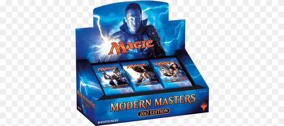 Modern Masters 2017 Edition Boosters 2 Modern Masters 2017 Booster Box, Adult, Male, Man, Person Free Png