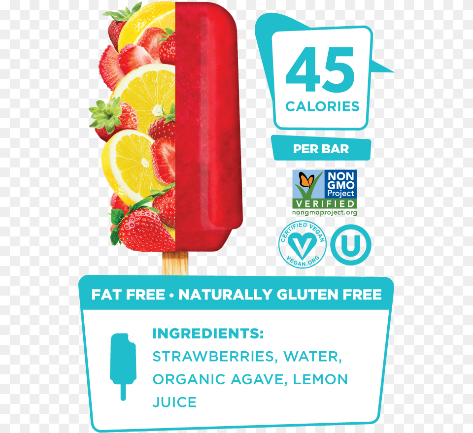 Modern Pop Nutritional Information, Advertisement, Ice Pop, Food, Plant Png Image