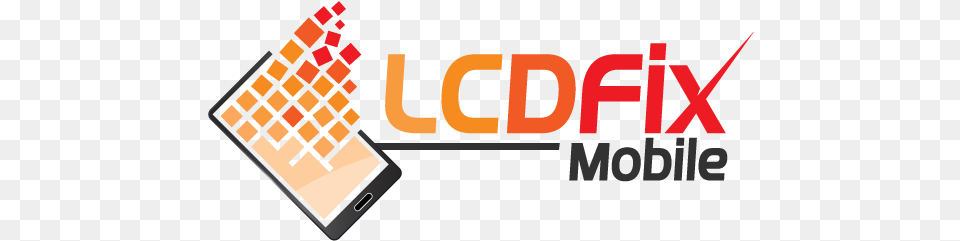 Modern Professional Cell Phone Logo Design For Lcdfix Graphic Design Png