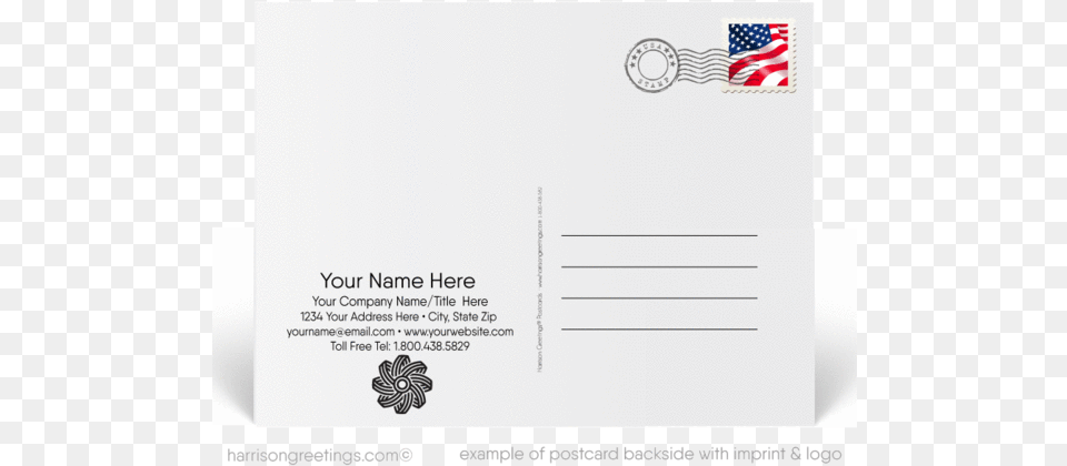 Modern Retro Happy Birthday Client Postcards Modern Postcard, Envelope, Mail Png