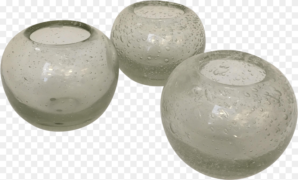 Modern Round Glass Vases Set Of Chairish Sphere, Jar, Pottery, Vase, Art Png