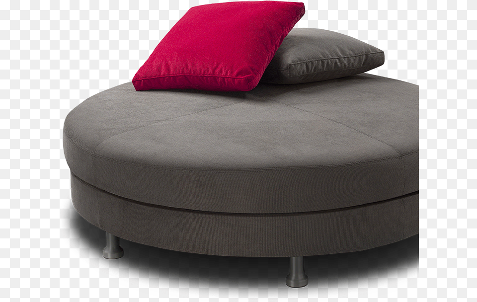 Modern Round Sofa Interior Decoration Channel In Chair Small Sofas Without Backrest, Cushion, Furniture, Home Decor, Couch Free Png