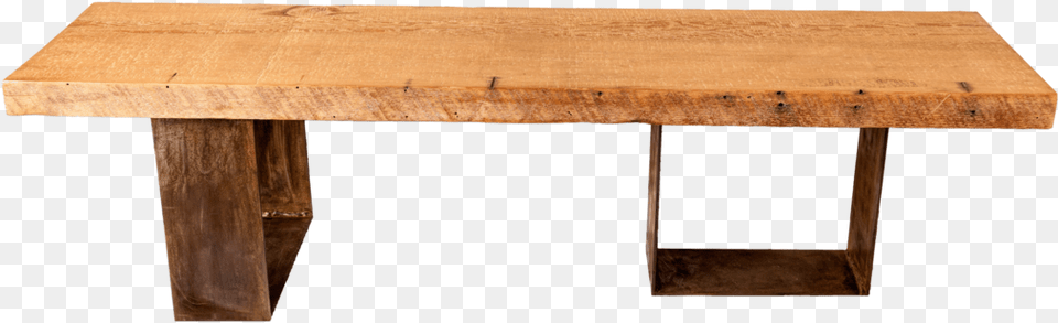 Modern Rustic Wood Bench, Coffee Table, Dining Table, Furniture, Table Free Png Download