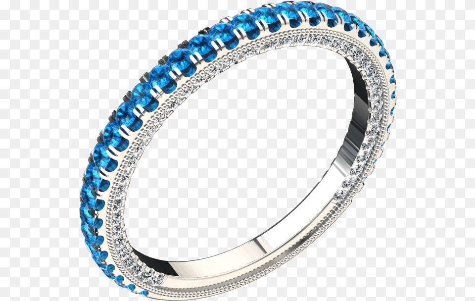 Modern Style Blue Topaz And Diamond Ring In 14k Gold Bangle, Accessories, Gemstone, Jewelry, Bracelet Free Transparent Png