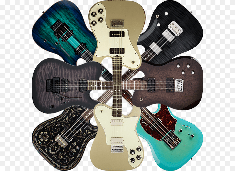 Modern T Style Guitar, Musical Instrument, Bass Guitar, Electric Guitar Png Image