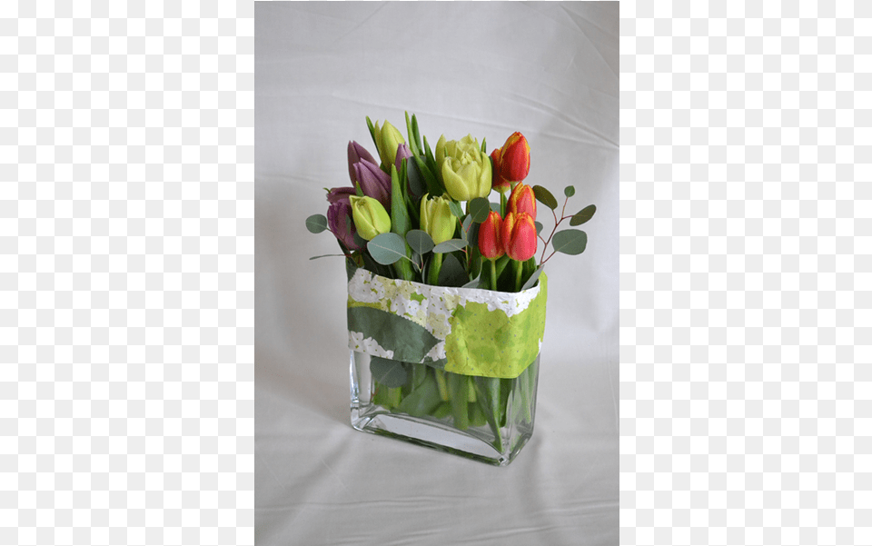 Modern Tulips Bouquet, Flower, Flower Arrangement, Flower Bouquet, Plant Free Png