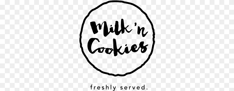 Modern Typeface For The Tagline To Provide Some Contrast Milk N Cookies Brand, Nature, Night, Outdoors, Astronomy Free Png Download