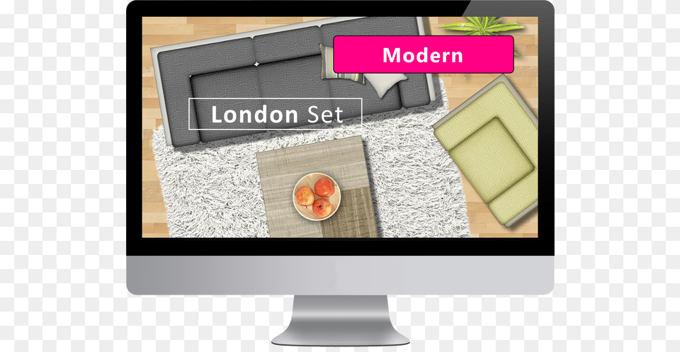 Modern V2 Palette Architectural Plan Symbols In Modern Eye Shadow, Home Decor, Rug, Apple, Food Free Png Download