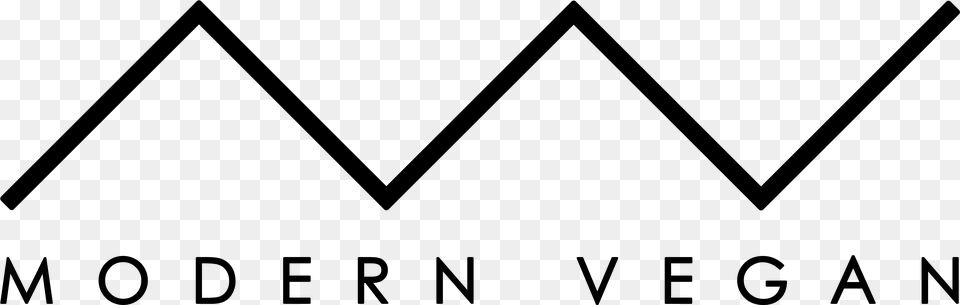 Modern Vegan Logo Triangle, Gray Free Png Download