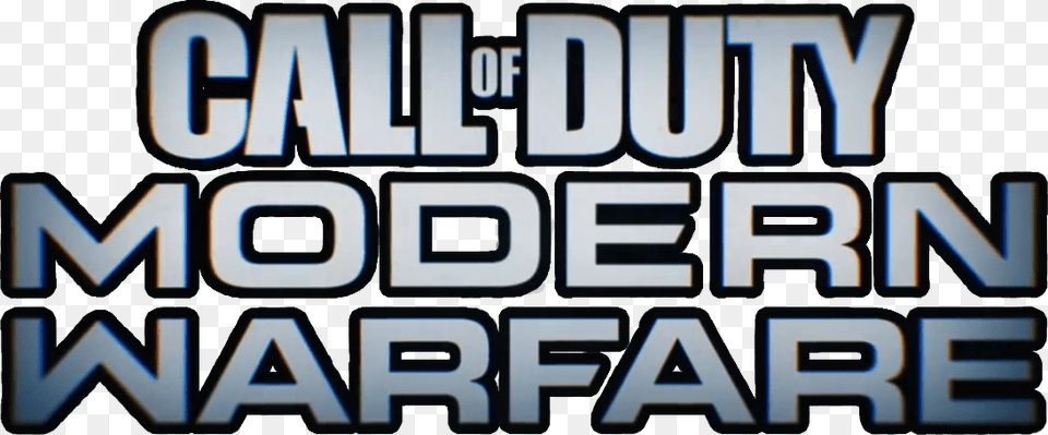 Modern Warfare Logo, Scoreboard, Text Png Image