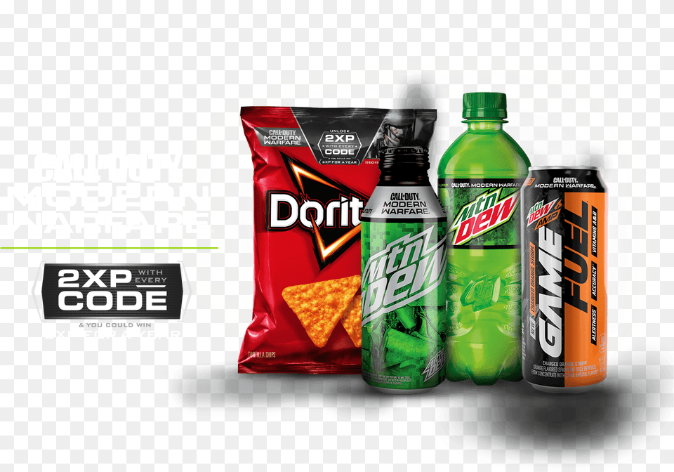Modern Warfare Mountain Dew, Can, Tin, Bottle, Beverage Free Png