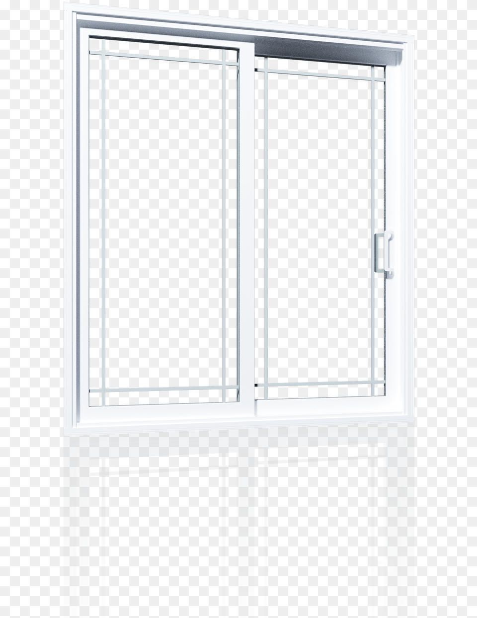 Modern White Front Door With Half Glass Inserts And Window, Sliding Door Png
