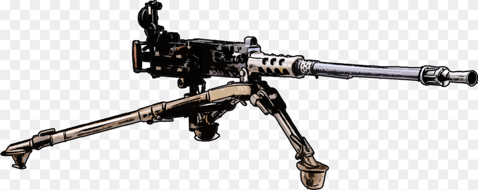 Modernfirearms 0000 M2hb Browning, Gun, Machine Gun, Weapon, Firearm Png Image